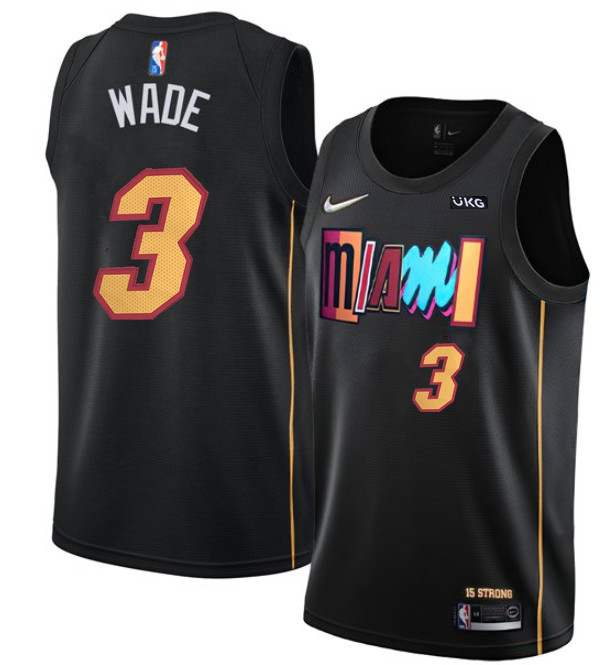 Women's Black Miami Heat Active Player Custom 75th Anniversary 2021/2022 City Edition Stitched Basketball Jersey(Run Small)